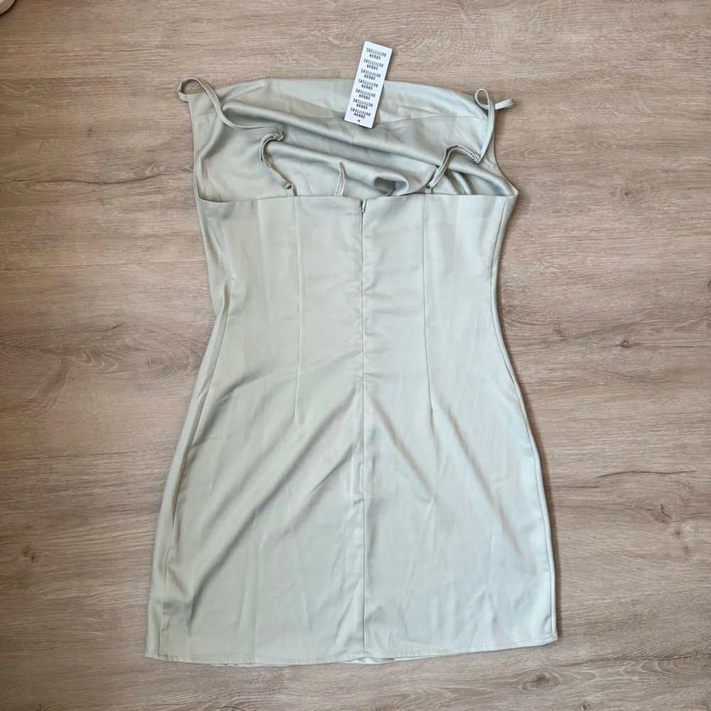Urban outfitters Mallory Cowl Neck Slip Dress SZ M NWT
